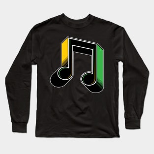 Music Notes v2 Long Sleeve T-Shirt